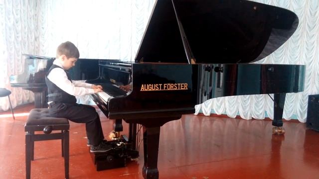 А. Биль - Сонатина до мажор. Нимченко Егор, 6 лет смотреть онлайн