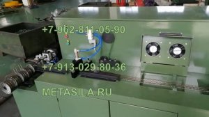 Линия по изготовления винтовых гвоздей со связкой в обойму