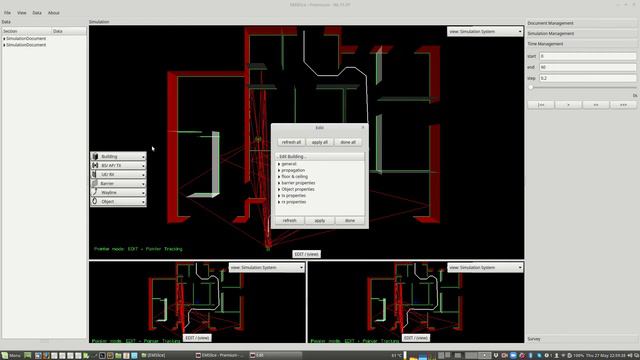 Wireless network simulation with mobile components - EMSlice смотреть онлайн