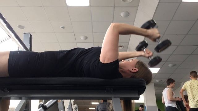 2020.03.06 Мц2Д2 Французский жим с гантелями 2х4*12 смотреть онлайн