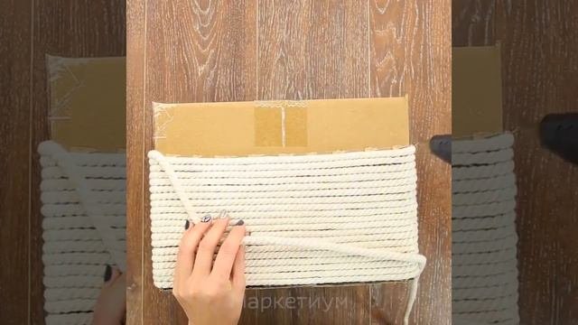 Корзинка для Вещей из Картонной Коробки! Своими Руками за 1 Минуту!