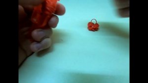 Сердечко из резинок на рогатке, без станка.