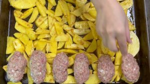 Быстрый ужин/ котлеты с грибами в духовке / полезный ужин.