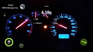 Golf 4 VR5 GTi AGZ 125Kw Stage 1 0-100 Acceleration