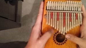 Clair De Lune Moonlight Theme Kalimba Cover - Claude Debussy WITH TABS