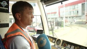 Трамваи из Москвы вышли на маршрут в Новосибирске