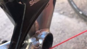 Замена каретки на Shimano.