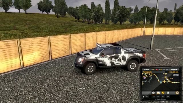 Ford Raptor - Euro Truck Simulator 2 смотреть онлайн