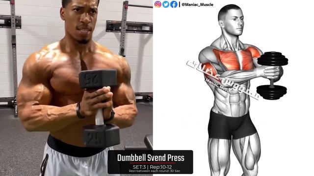 9 PERFECT EXERCISES CHEST WORKOUT WITH DUMBBELLS ?