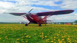 Stinson-108, полёты над Рузским водохранилищем