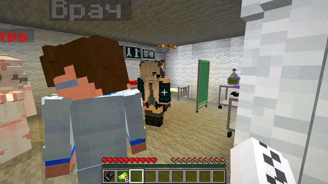 Майнкрафт но Девочки ВОЛЧИЦЫ Дерутся За ЗАЙЦА! смотреть онлайн