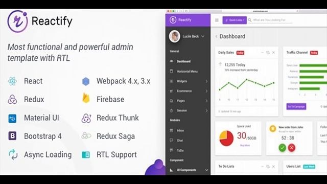 Reactify - React Redux Material BootStrap 4 Admin Template | Themeforest Website Templates and смотреть онлайн