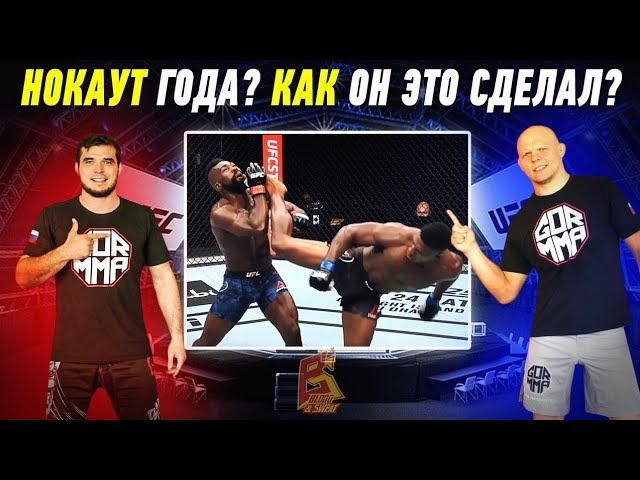 НОКАУТ ГОДА? Как он это сделал? / Вырубил с вертушки бойца UFC