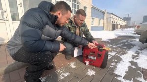 Генератор для рыбалки, компактный, легкий, мощность 1,2квт A-ipower 1400 is