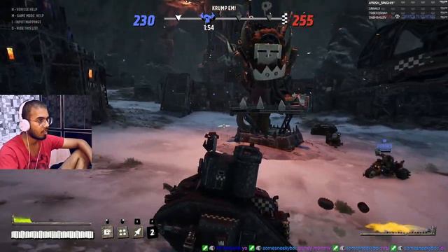 DEATHRACE inspired racing game - Warhammer 40K : SPEED FREEKS Gameplay смотреть онлайн