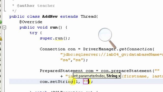 Java Database - jdbc - sqlserver basic demo смотреть онлайн