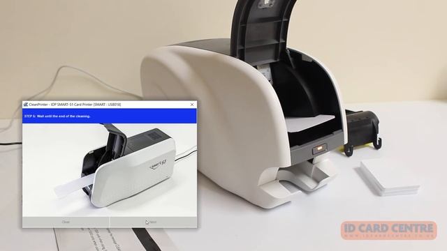 How to Clean an IDP Smart 31/51 plastic card printer смотреть онлайн