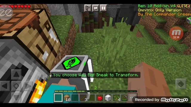 minecraft Бен 10. часть 1 смотреть онлайн