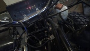 Самодельный квадроцикл ГУР в работе