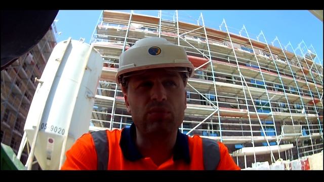 Самая"вредная" работа на стройке в Германии.