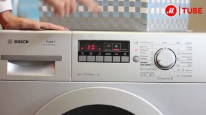 Видеообзор стиральной машины Bosch WLG2426SOE с экспертом М.Видео