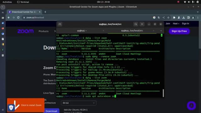 How To Uninstall Applications Installed Using DPKG Command On Linux Ubuntu | Bahasa Indonesia 2023 смотреть онлайн
