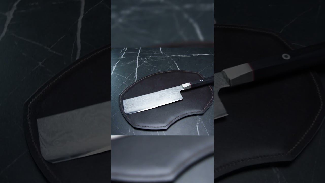 ПРЯМИКОМ ИЗ ЯПОНИИ Нож накири от Mcusta Zanmai смотреть онлайн