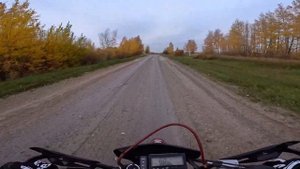 Suzuki DR-Z400 SM последний выезд. Осень 2023.