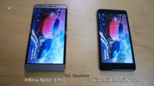 Infinix Note 3 Pro vs Xiaomi Redmi Note 4 - Speed Test