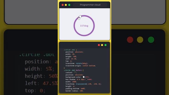 Create a Stylish Radial Range Slider with HTML, CSS, and JS ?️?️