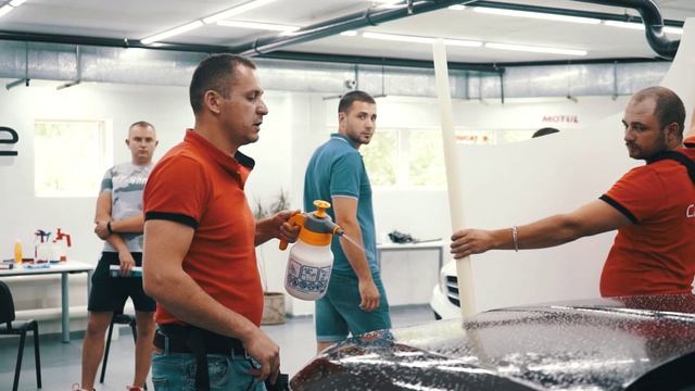 Оклейка передней части ŠKODA KODIAQ пленкой Llumar смотреть онлайн