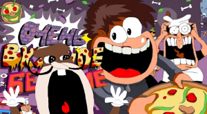 Вкусное безумие! Обзор Pizza Tower - реакция #11