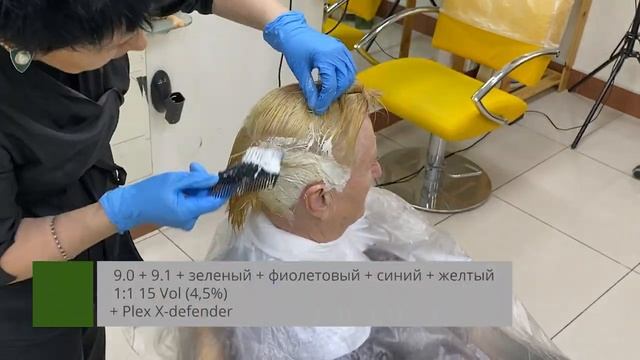 Из красно-коричневого в светлый русый блонд. Удаление красного цвета волос и последующее тонировани смотреть онлайн