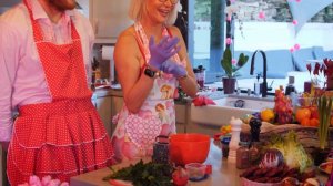 How To Make Muriel Angot's 'Pink Beet Veggie Burger' with Madison Hildebrand and Ted