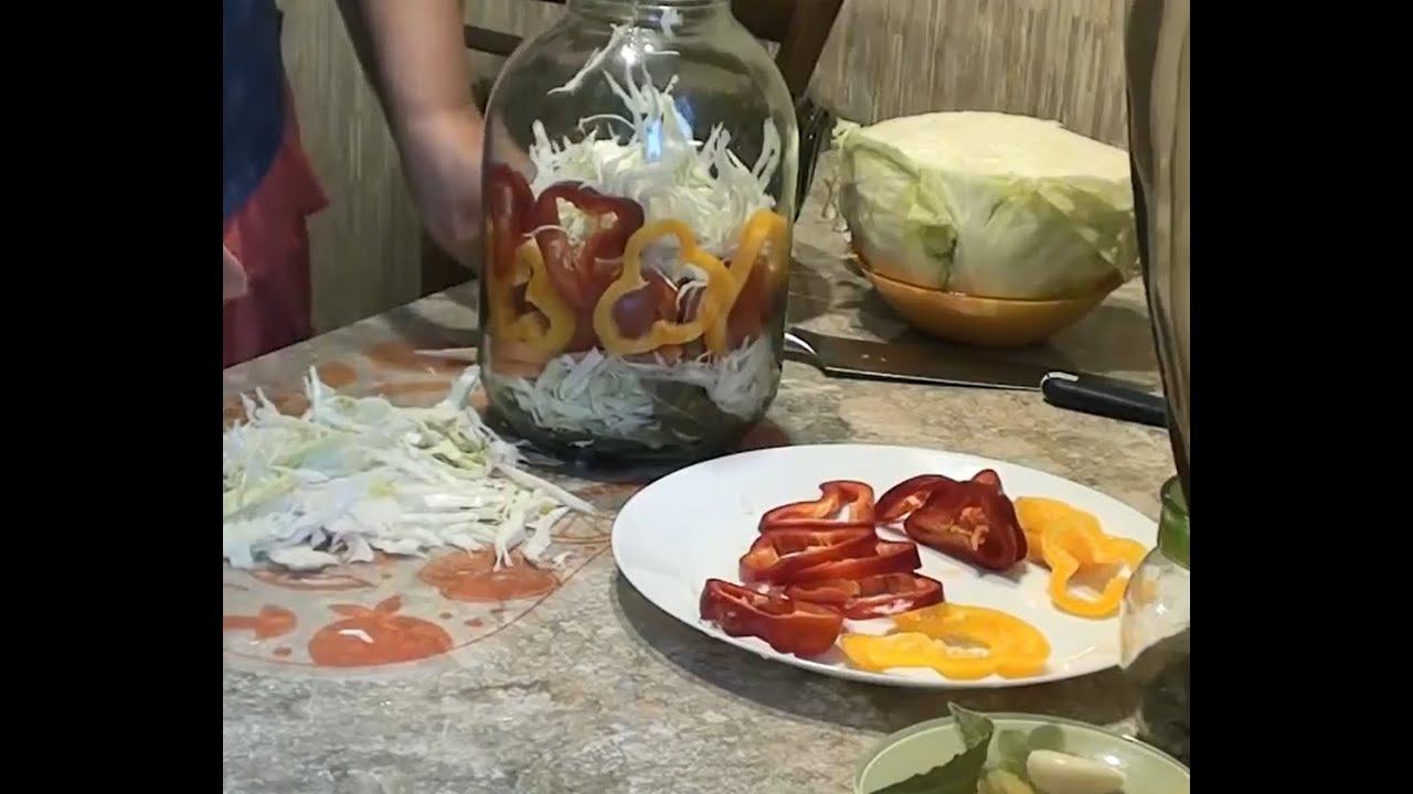 Маринованные овощи на зиму !Красивое и вкусное ассорти ! смотреть онлайн