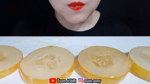 ASMR ORIENTAL MELON, RASPBERRY CANDIED FRUITS *TANGHULU* 참외 탕후루, 산딸기 탕후루 먹방 (EATING SOUNDS) MUKBANG