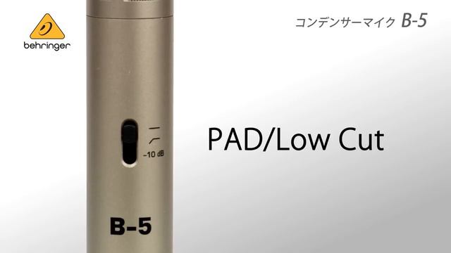 BEHRINGER / コンデンサーマイク B-5 смотреть онлайн