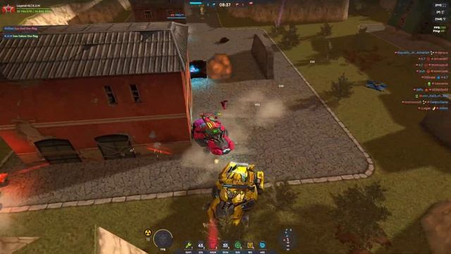 Танки Онлайн | Tanki Online Capture Flag in MM with Group смотреть онлайн