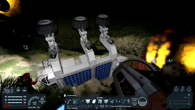 Space Engineers The Crash ep2 - Rover смотреть онлайн