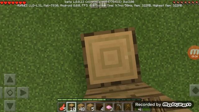 Играем в майнкрафт на телефоне] 1 часть|строим начальный дом| без модов\minecraft смотреть онлайн