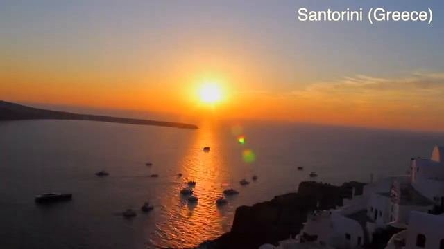 Санторини Закат Сентябрь 2018 (santorini sunset)