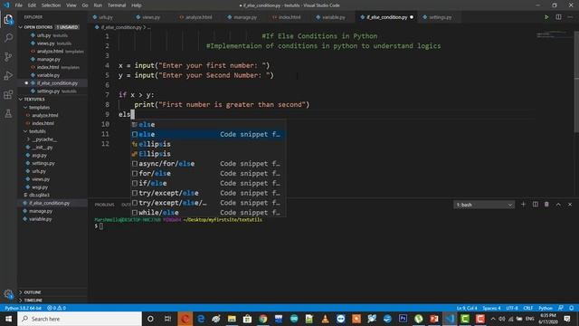 Python Tutorial for Beginners | If Else Statement in Python