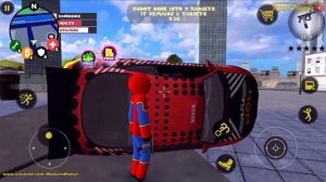 Police Car Chase Cop Simulator - Spider Stickman Rope hero 2022 - Best Android GamePlay