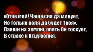 Гимны Надежды 365 Тихо всё было в саду Гефсиманьи (минус)