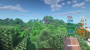 AMD Radeon RX 5500 XT -- Intel Core i5-3470 -- Minecraft FPS Test BSL shaders