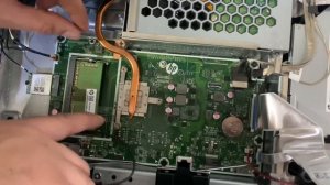 Hp all in one 22 205 G4 AMD RYZEN 5 upgrade & disassembly | Hp all in one 22 ssd upgrade