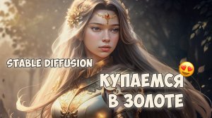 Золото в STABLE DIFFUSION | LoRA IvoryGoldAI