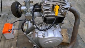 двигатель 156fmi SYM(TAIWAN) 125куб первый запуск после ремонта