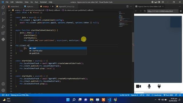 How To Create A Video Chat App With Agora - Agora Tutorial