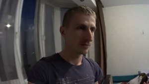 Картина из обоев. В гостях у Паши.